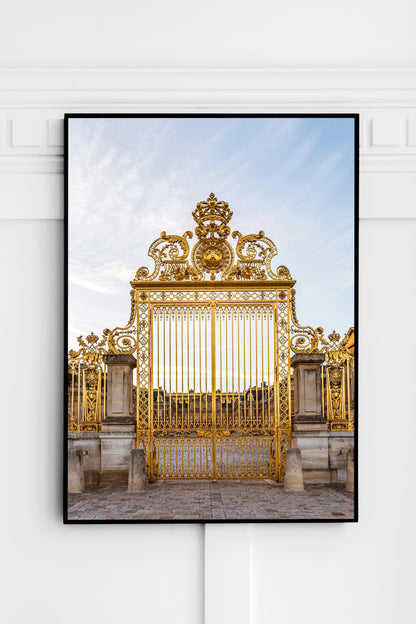 Palace of Versailles Gate | France Print - Departures Print Shop