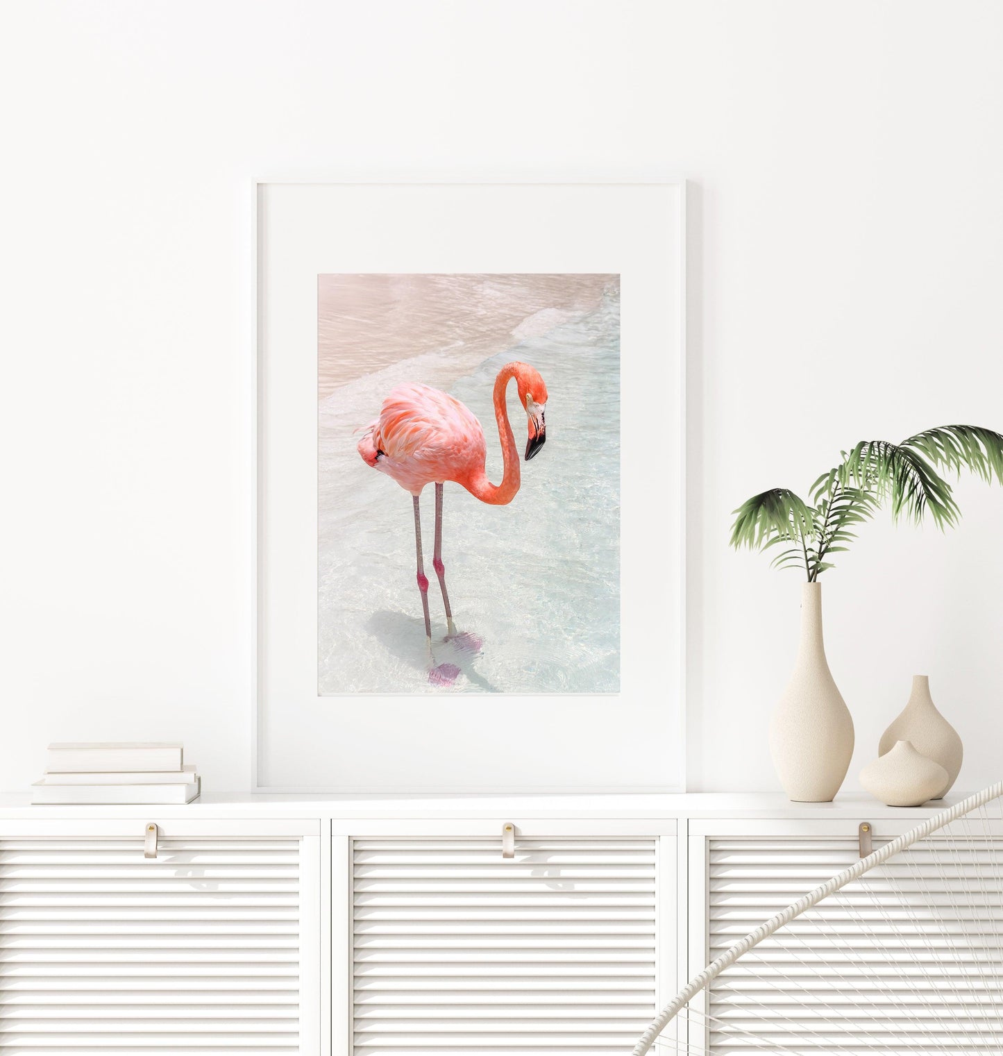 Pink Flamingo III | Beach Print - Departures Print Shop