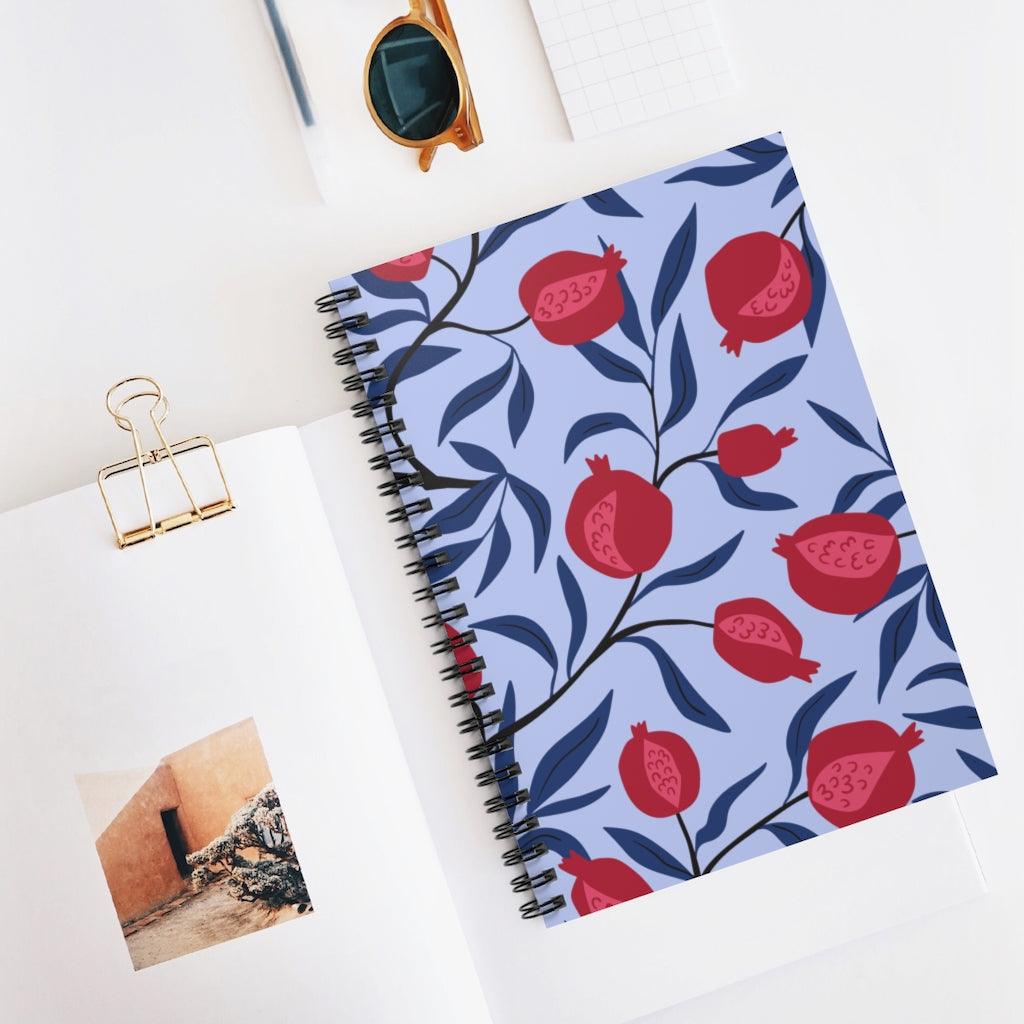 Pomegranate | Spiral Notebook - Departures Print Shop