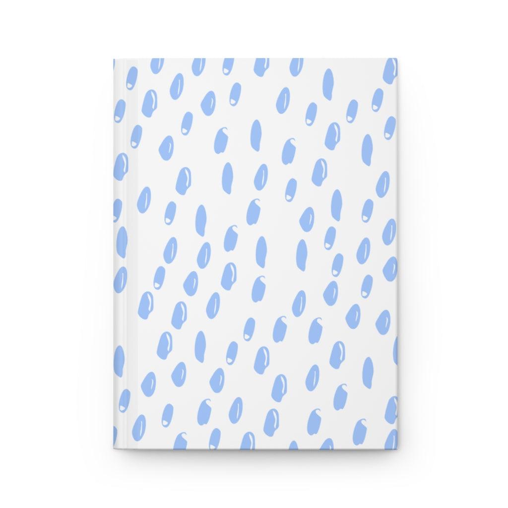 Rain Drops | Polka Dot Notebook - Departures Print Shop
