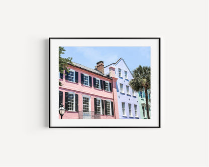 Rainbow Row | Charleston Print - Departures Print Shop
