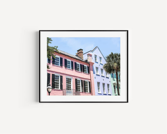 Rainbow Row | Charleston Print - Departures Print Shop