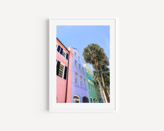Rainbow Row VI | Charleston Photography Print - Departures Print Shop