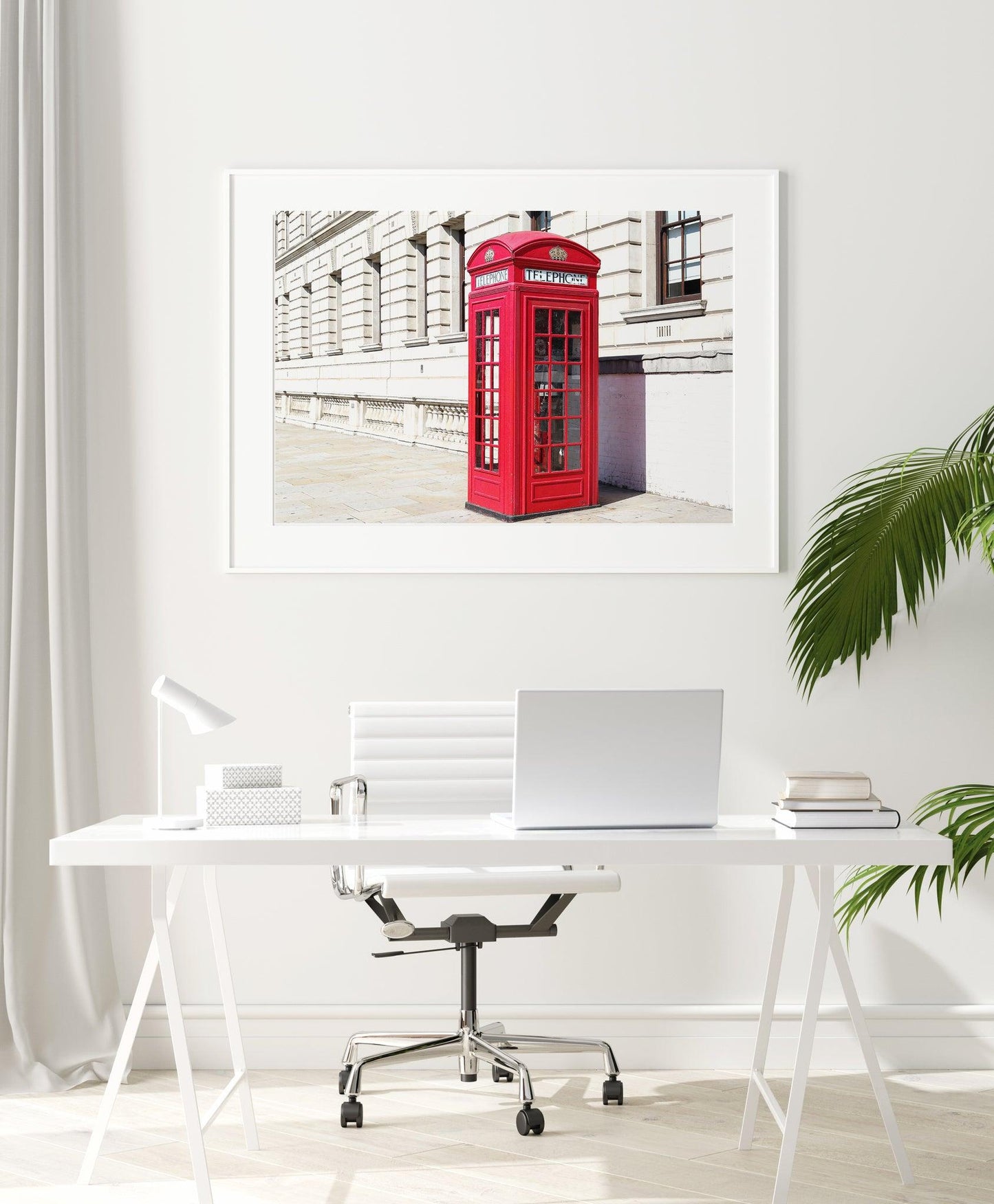 Red Telephone Booth III | London Print - Departures Print Shop