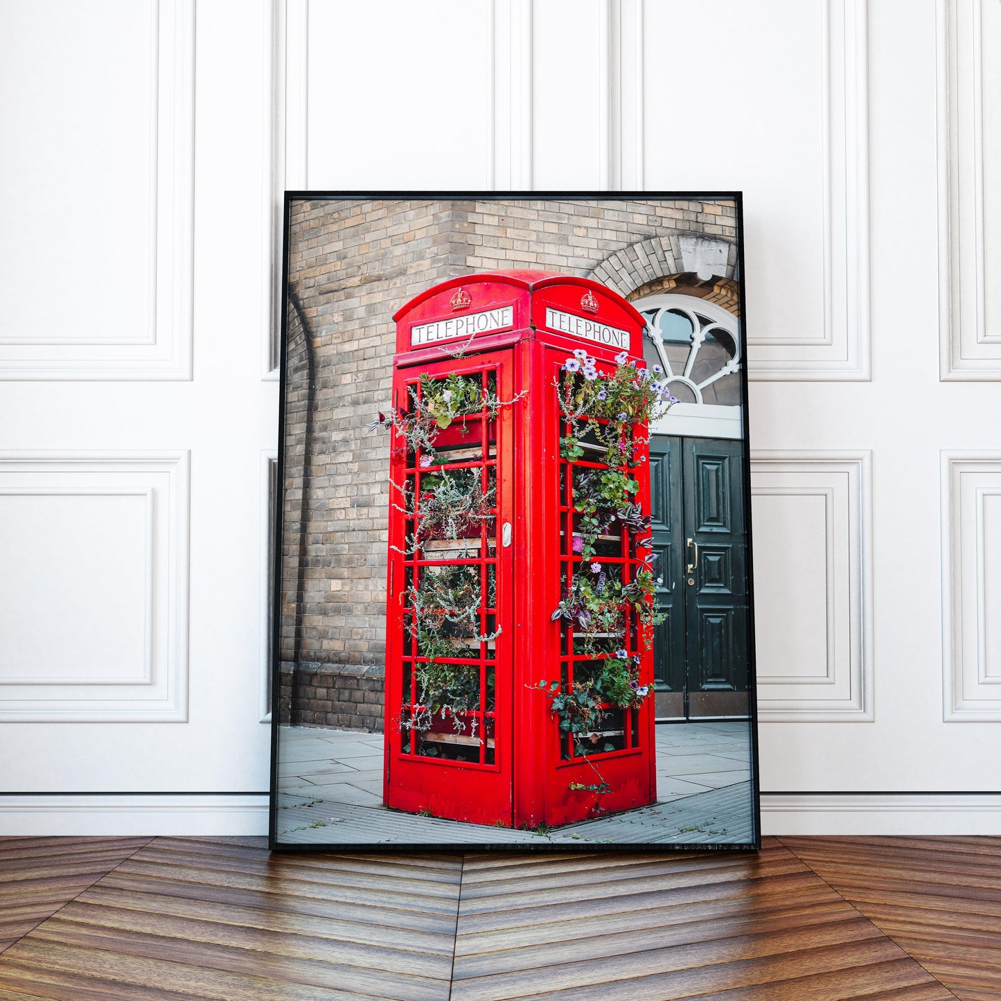 Red Telephone Booth VI | London Print - Departures Print Shop