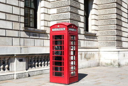 Red Telephone Booth | London Print - Departures Print Shop