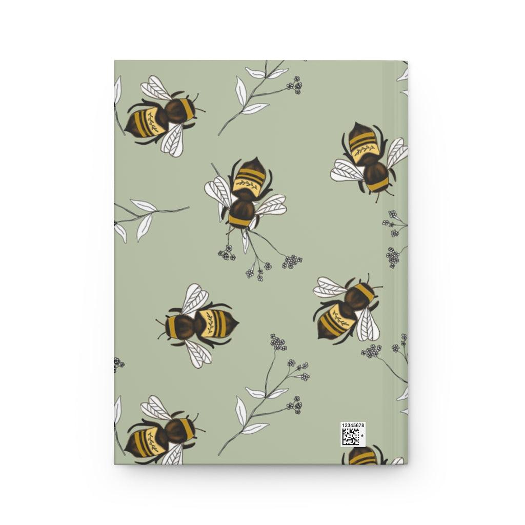 Save The Bees | Honey Bee Hardcover Notebook - Departures Print Shop