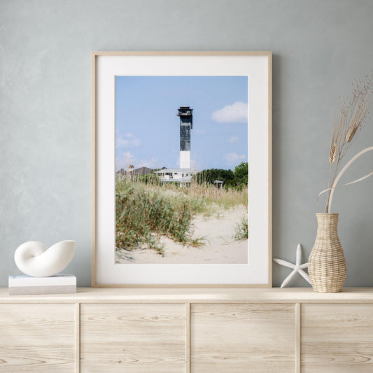 Sullivan's Island Lighthouse | Charleston Print - Departures Print Shop