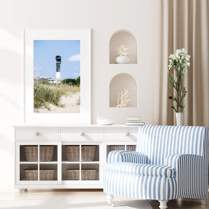 Sullivan's Island Lighthouse | Charleston Print - Departures Print Shop