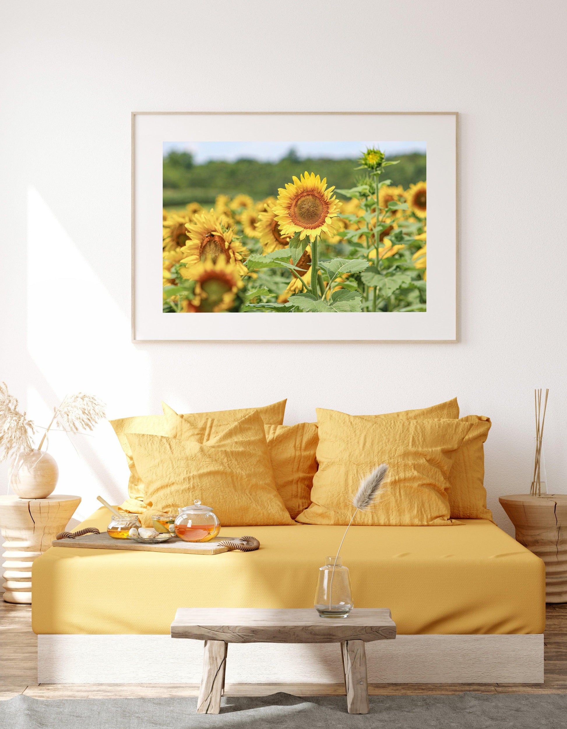 Sunny Days | Sunflower Print - Departures Print Shop