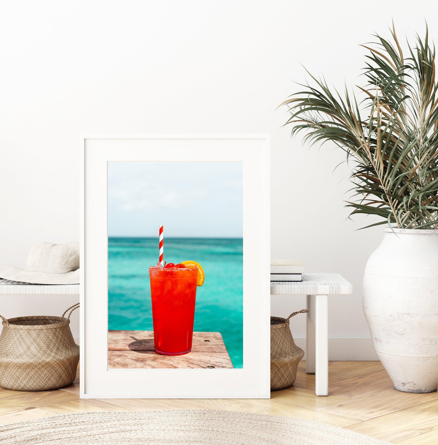 Tropical Cocktail | Beach Print - Departures Print Shop